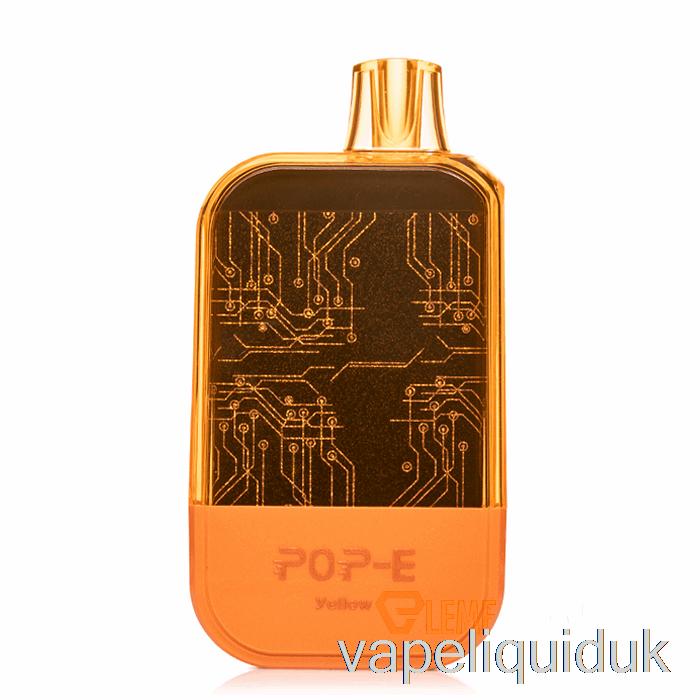 Pop-E 10000 Disposable Yellow Vape Liquid